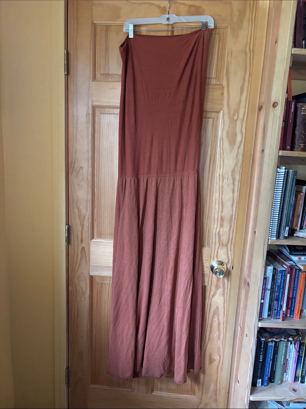 Gaia Conceptions Maxi skirt Terracotta Color